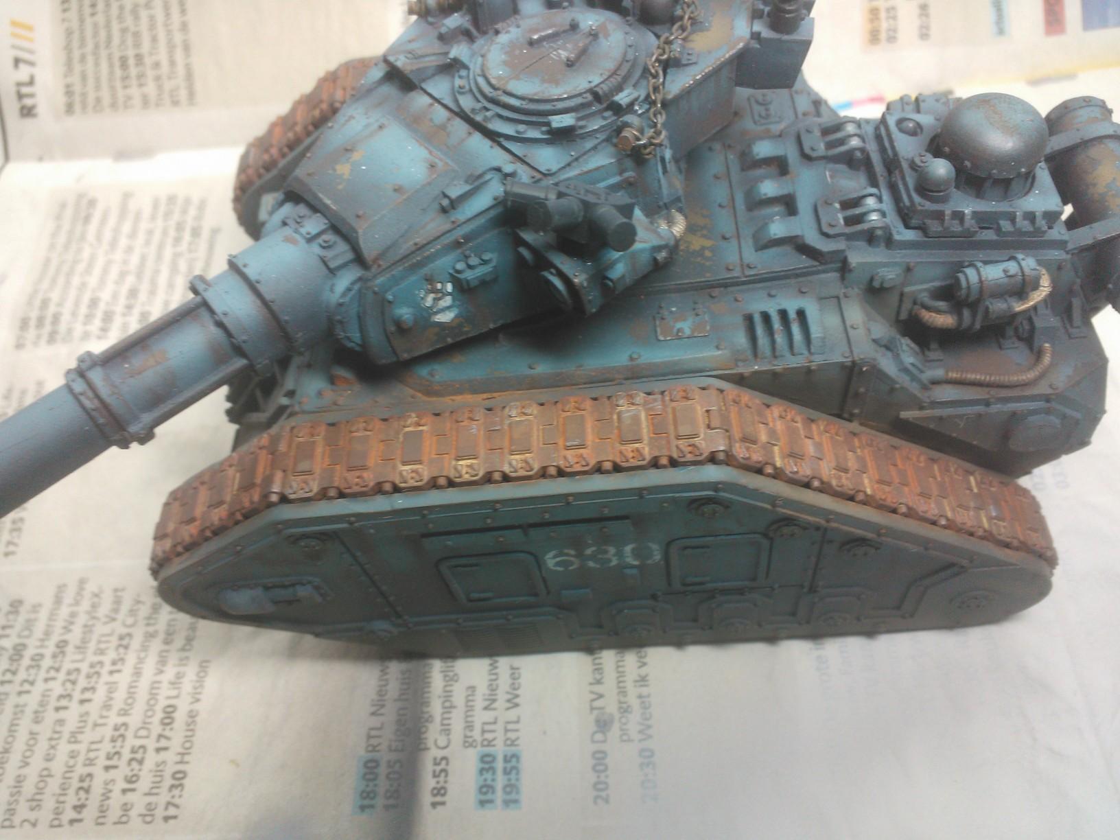 Imperial Guard, Leman Russ, Tank, Weathered - Gallery - DakkaDakka